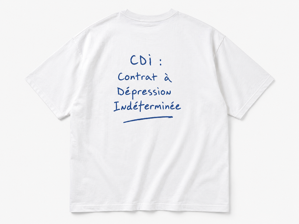 T-shirt seul, dos