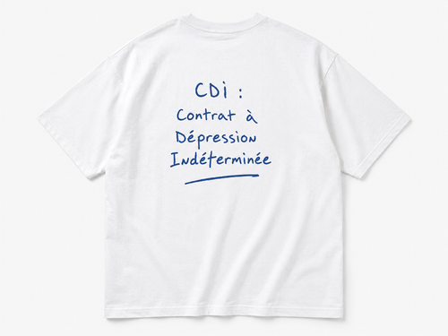 T-shirt seul, dos