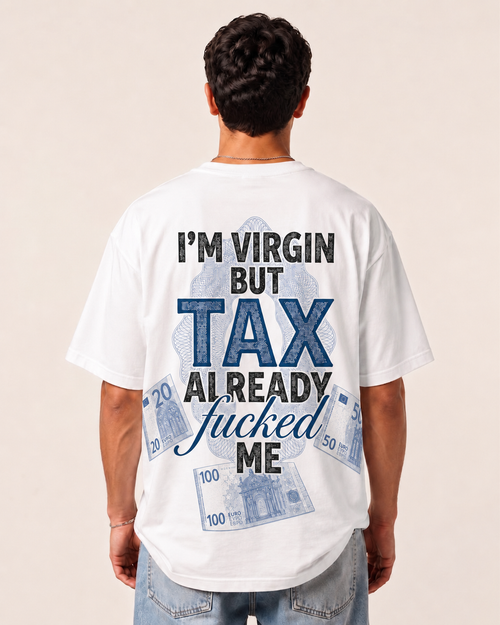 I'm virgin but tax already fucked me - porté de dos, studio